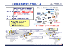 日東電工株式会社のプロフィール