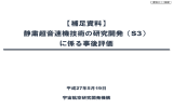 静粛超音速機技術の研究開発（S3）