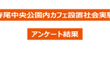 平成26年度寺尾中央公園カフェ社会実験アンケート調査結果