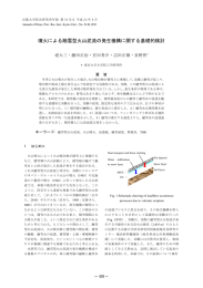 噴火による融雪型火山泥流の発生機構に関する基礎的検討