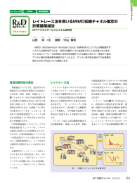 レイトレース法を用いるMIMO伝搬チャネル推定の計算量削減法