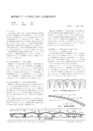 錦帯橋のアーチ形状に関する基礎的研究