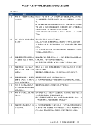 NCS カード、ビジター利用 - NCS 合同会社日本充電サービス