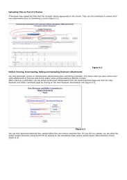 Uploading Files as Part of a Review A Reviewer may upload any