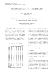 有明海福岡県海域におけるコウイカの漁獲実態と生態