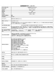 基礎健康科学 シラバス