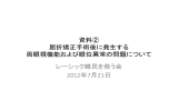 資料② 屈折矯正手術後に発生する 両眼視機能および眼位異常の問題