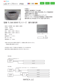 LED テープライト IP68 IMATECH , LLC 型番：TL-S68-300XX