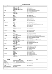 主な統計の入手先