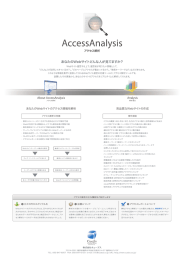 アクセス解析 - キューブス
