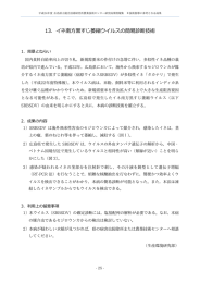 13．イネ南方黒すじ萎縮ウイルスの簡易診断技術