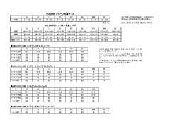 GOLDWIN グローブ共通サイズ GOLDWIN レインウェア共通サイズ