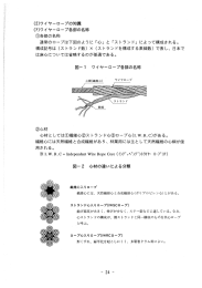 Page 1 (2)ワイヤーロープの知識 (ア)ワイヤーロープ各部の名称 各部の