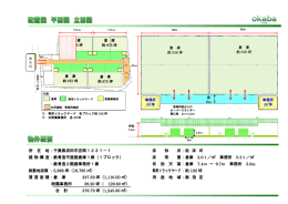 所 在 地：千葉県成田市吉岡1231－1 建物構造：鉄骨造平屋建倉庫1棟