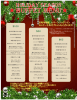 ホリデーパーティー用のメニューはこちら。