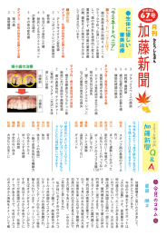 月刊 加藤新聞 67号 （平成28年11月）