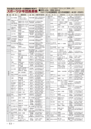 スポーツ少年団員募集