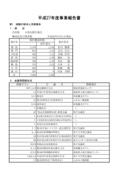 事業報告書 - 徳島県食品衛生協会