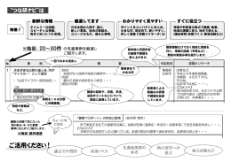 ご活用ください！