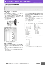 サムロータリスイッチ テクニカルガイド