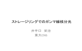 ストレージリングでのガンマ線核分光