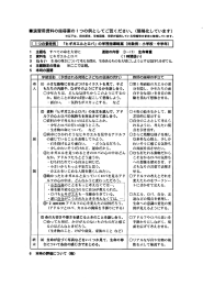 ーつの鱗例 「ヒギガエルとロバ」 の学習指導略案 (対象例=小学校・中学年)