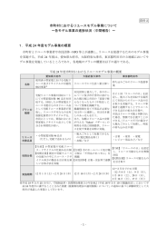 市町村におけるリユースモデル事業について ∼各モデル事業の進捗状況