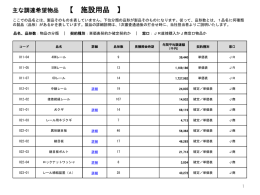 施設用品 - JR西日本