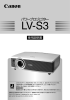 パワープロジェクター LV-S3 使用説明書