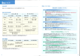 さまざまな基準を設け