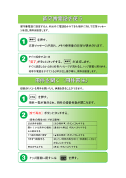 情報告知端末機 留守番電話の使い方