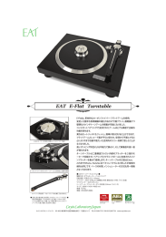 EAT E-Flat Turntable