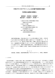 中性子ラジオグラフィによる多重円板型脱水機の 汚泥脱水過程の視覚化