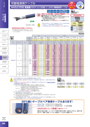 可動電源用ケーブル