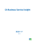 CA Business Service Insight 実装ガイド