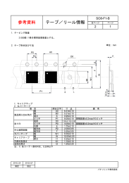 参考資料 テープ／リール情報