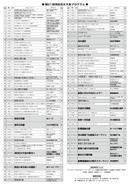 第21回深谷花火大会プログラム