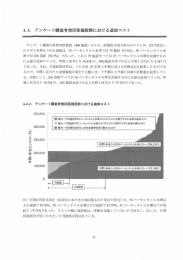 4-3- アンケー ト調査有効回答施設群における追加コス ト