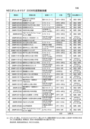 別紙2 - NEC