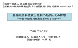 船舶用燃料硫黄分規制の動向とその影響