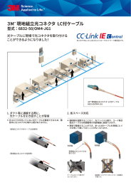 3M™ 現地組立光コネクタ LC付ケーブル