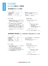 Page 1 Page 2 天井取付型 MPX-02D 側面取付型 ヒ一 トバイプ式熱