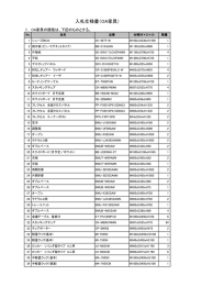 入札仕様書（OA家具） - 社会福祉法人美咲会 みずほ苑