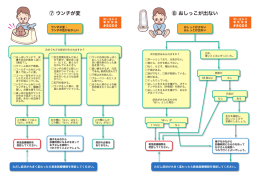 子どもの救急ガイド6（ウンチが変／おしっこが出ない）(PDF文書)