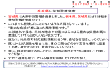 宮城県に特別警報発表