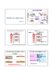 緩和医療で用いる薬剤の注意点