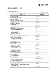 6 国際交流・社会貢献等の概要