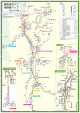 鹿角市内バス 全路線マップ