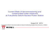Current State of Decommissioning and contaminated water