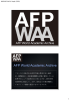 AFP World Academic Archive